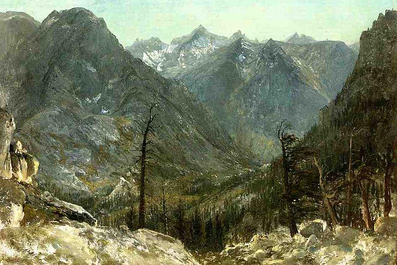 Albert Bierstadt The_Sierra_Nevadas